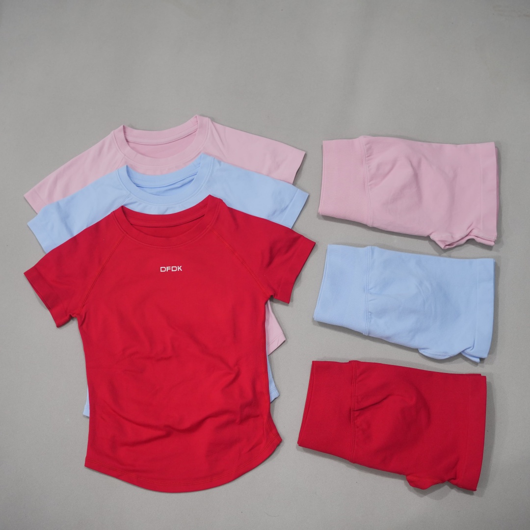 Yoga Fitness Kit - DF Kadın 2 Parça Dikişsiz Yoga