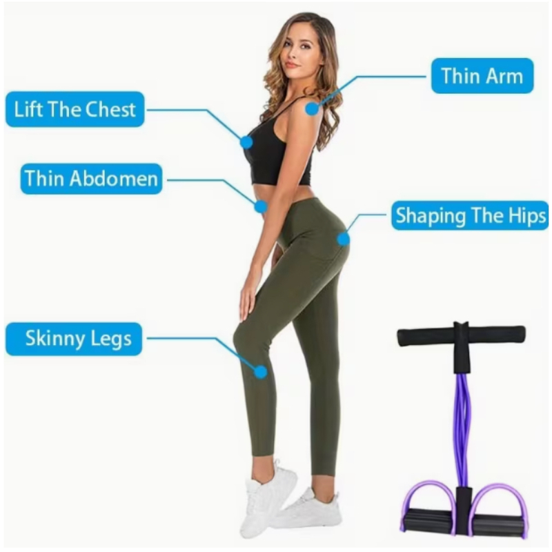 6 Tüplü Elastik Yoga Pedal Çek - Yoga Fitness Gear incelemesi ve fiyatı