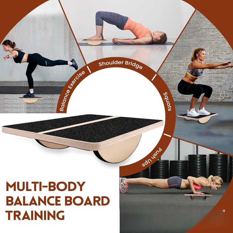 2'si 1 Arada Ahşap Eğimli Deng - Balance Board Fitness incelemesi ve fiyatı