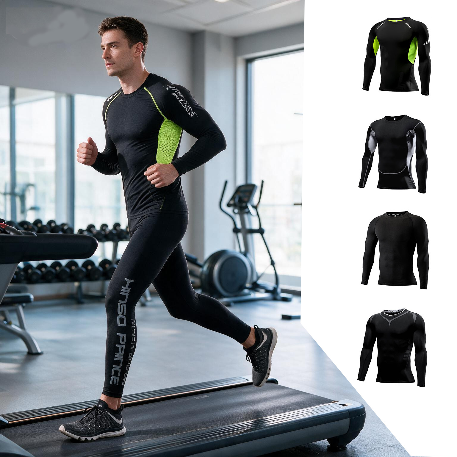 2026 Erkek Kompresyon Spor Giy - Yoga Fitness Kit incelemesi ve fiyatı